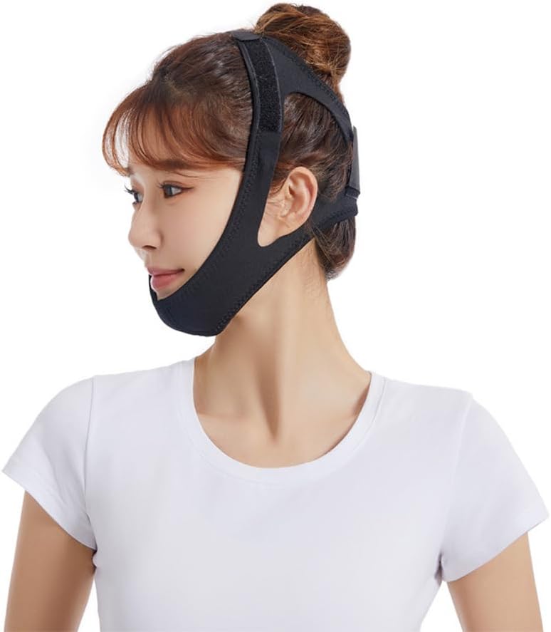 SnoozeGuard | Comfortable Adjustable Chin Strap for Snoring Relief