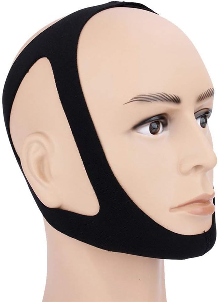 SnoozeGuard | Comfortable Adjustable Chin Strap for Snoring Relief