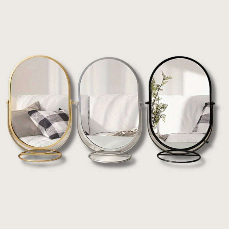 LumaSpin - Portable Rotating Makeup Mirror