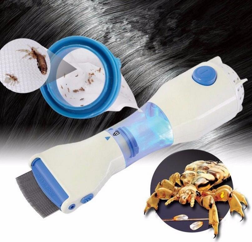 LiceVac | Electric Lice Removal Comb with Vacuum Suction and Filter