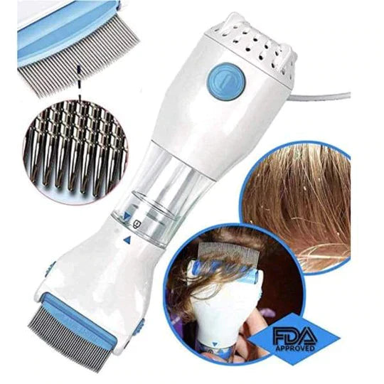 LiceVac | Electric Lice Removal Comb with Vacuum Suction and Filter