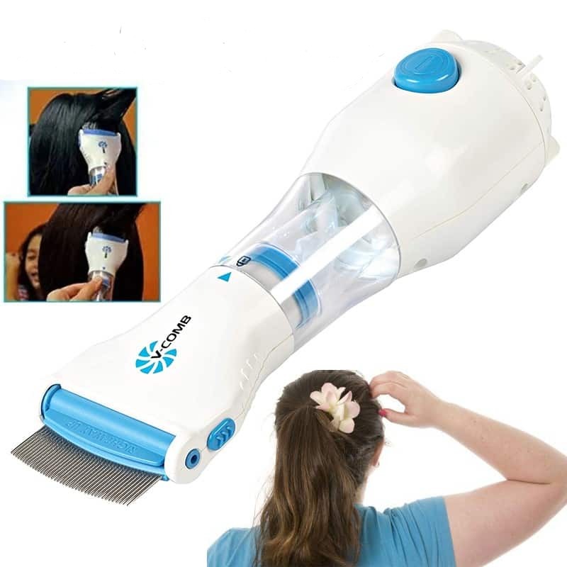 LiceVac | Electric Lice Removal Comb with Vacuum Suction and Filter
