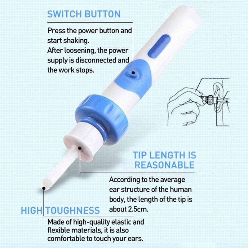 AuriClear | Electric Ear Cleaner for Safe & Gentle Wax Removal