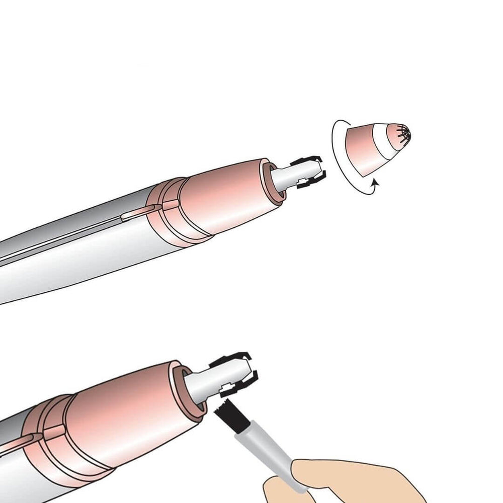 BrowEase | Electric Eyebrow Trimmer for Precise and Painless Shaping