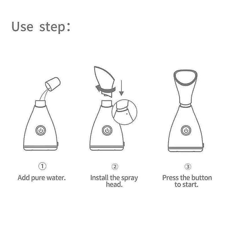 GlowMist | Facial Steamer for Deep Cleansing, Hydration & Spa-Like Skin Care