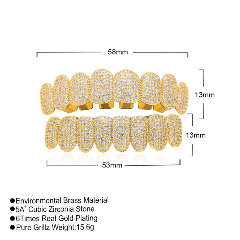 GoldVibe | Fashion Grillz Braces for Hip Hop & Party Looks