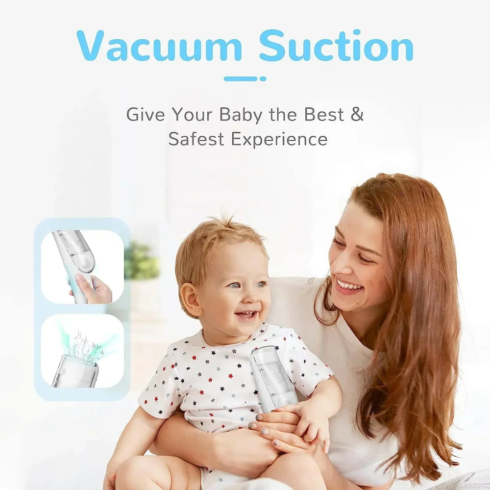 LumiTrim | Ultra-Quiet Child-Friendly Vacuum Hair Trimmer