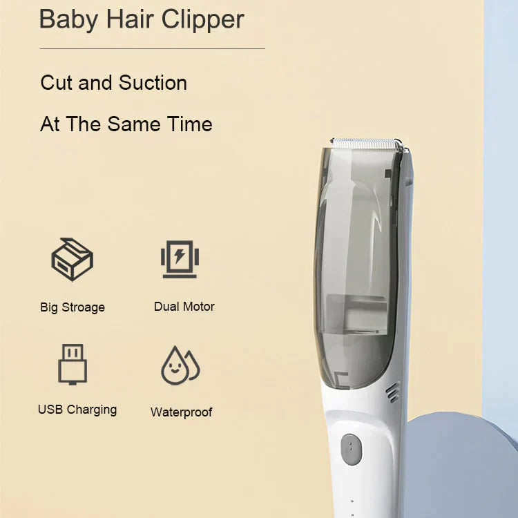 LumiTrim | Ultra-Quiet Child-Friendly Vacuum Hair Trimmer