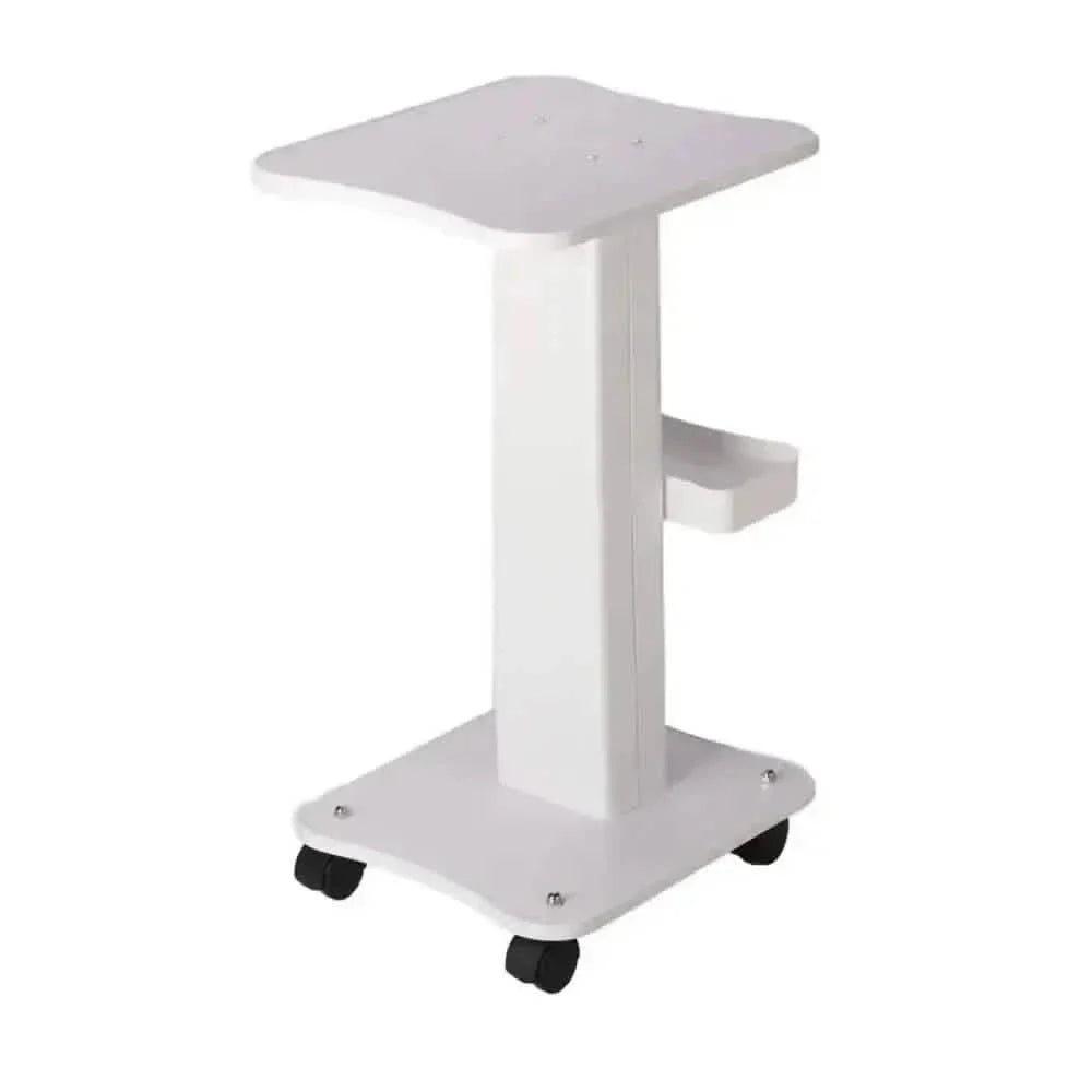 Professional White Beauty Salon Trolley On Wheels