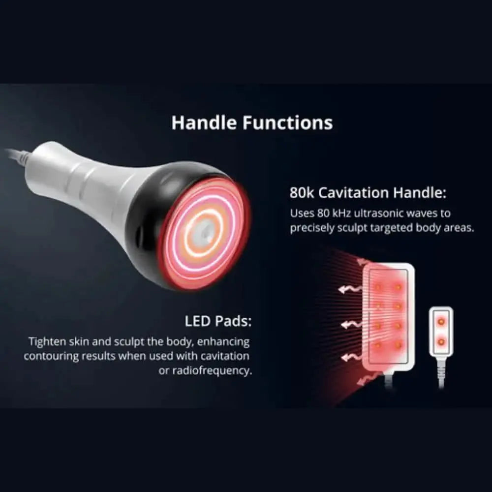 80K 10 in 1 Ultrasonic Cavitation Machine