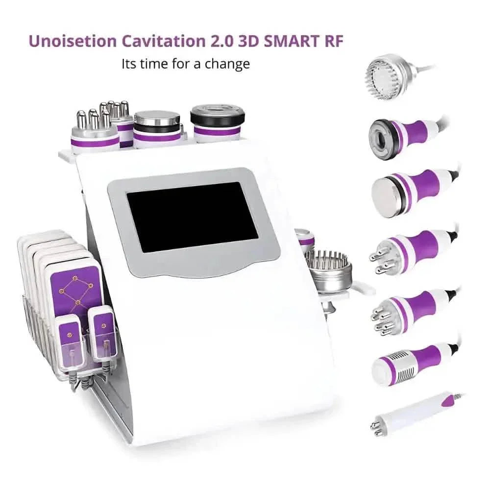 40K Ultrasonic Cavitation Machine Unoisetion 9 In 1