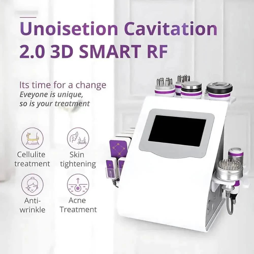 40K Ultrasonic Cavitation Machine Unoisetion 9 In 1