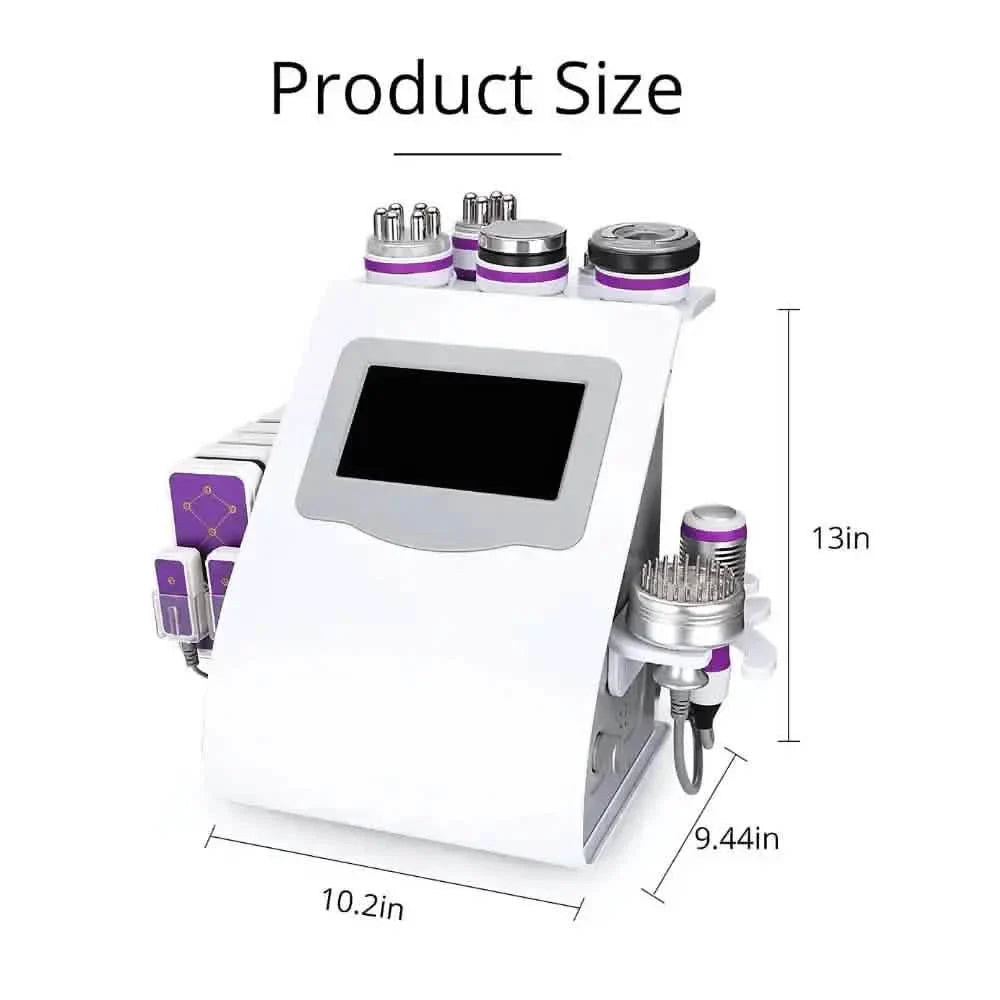 40K Ultrasonic Cavitation Machine Unoisetion 9 In 1
