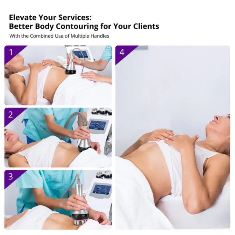 80K Ultrasonic Cavitation Machine - 9 In 1