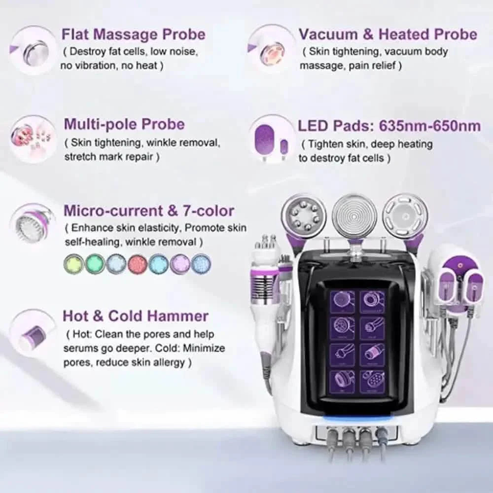 40K 9 in 1 Aristorm Fat Cavitation Machine