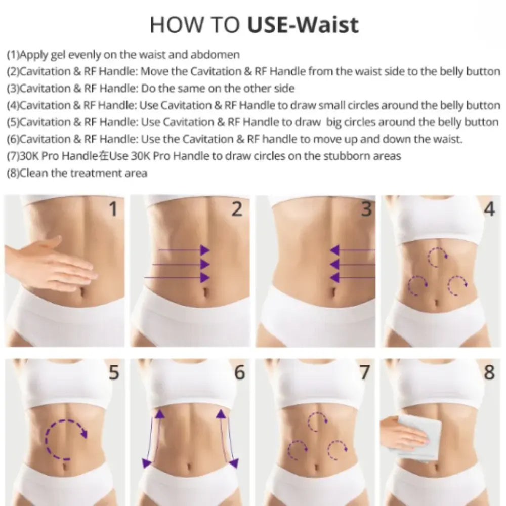 ARISTORM S Shape Cavitation Body Slimming Machine