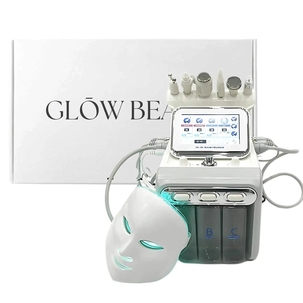 7 In 1 Hydra Dermabrasion Machine With LED Mask