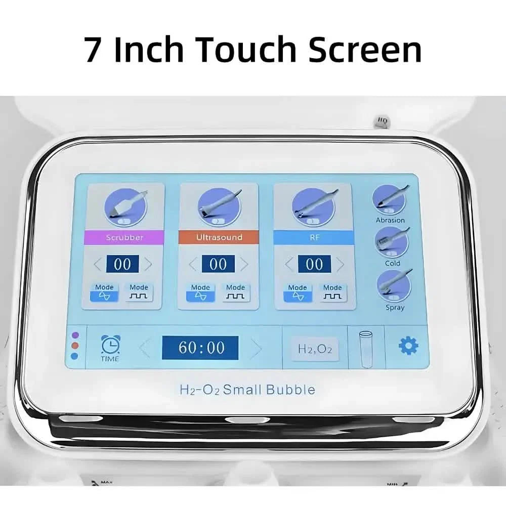 7 In 1 Hydra Dermabrasion Machine With LED Mask