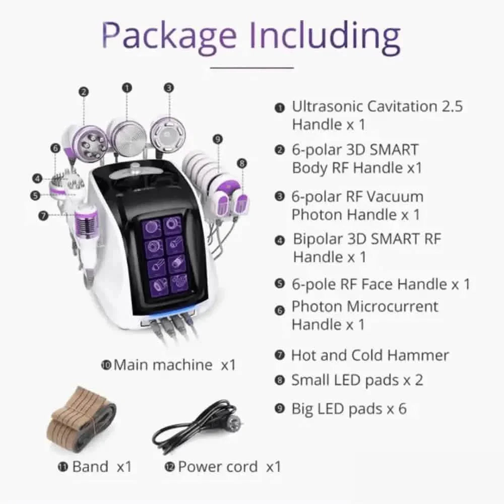 40K 9 in 1 Aristorm Fat Cavitation Machine