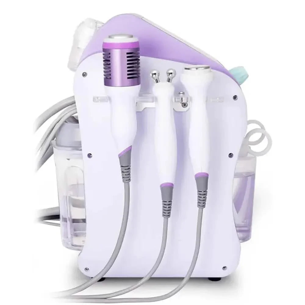 6 In 1 Hydro Dermabrasion Facial Machine Purple