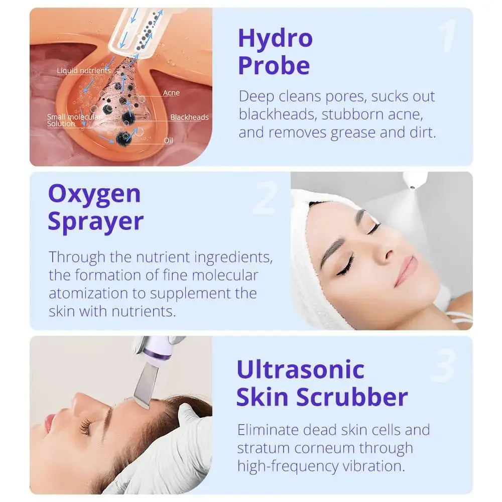6 In 1 Hydra Dermabrasion Machine Professional