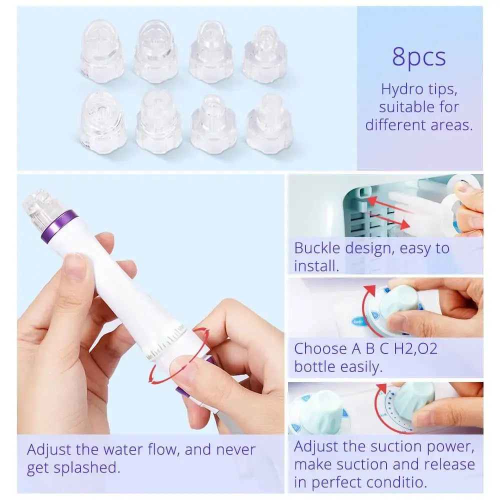 6 In 1 Hydra Dermabrasion Machine Professional