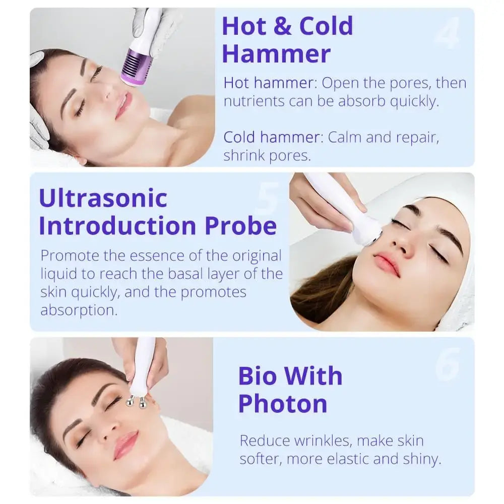 6 In 1 Hydra Dermabrasion Machine Professional