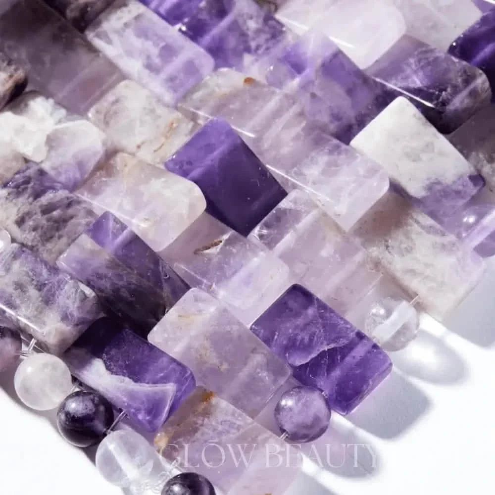 Amethyst Crystal Eye Mask
