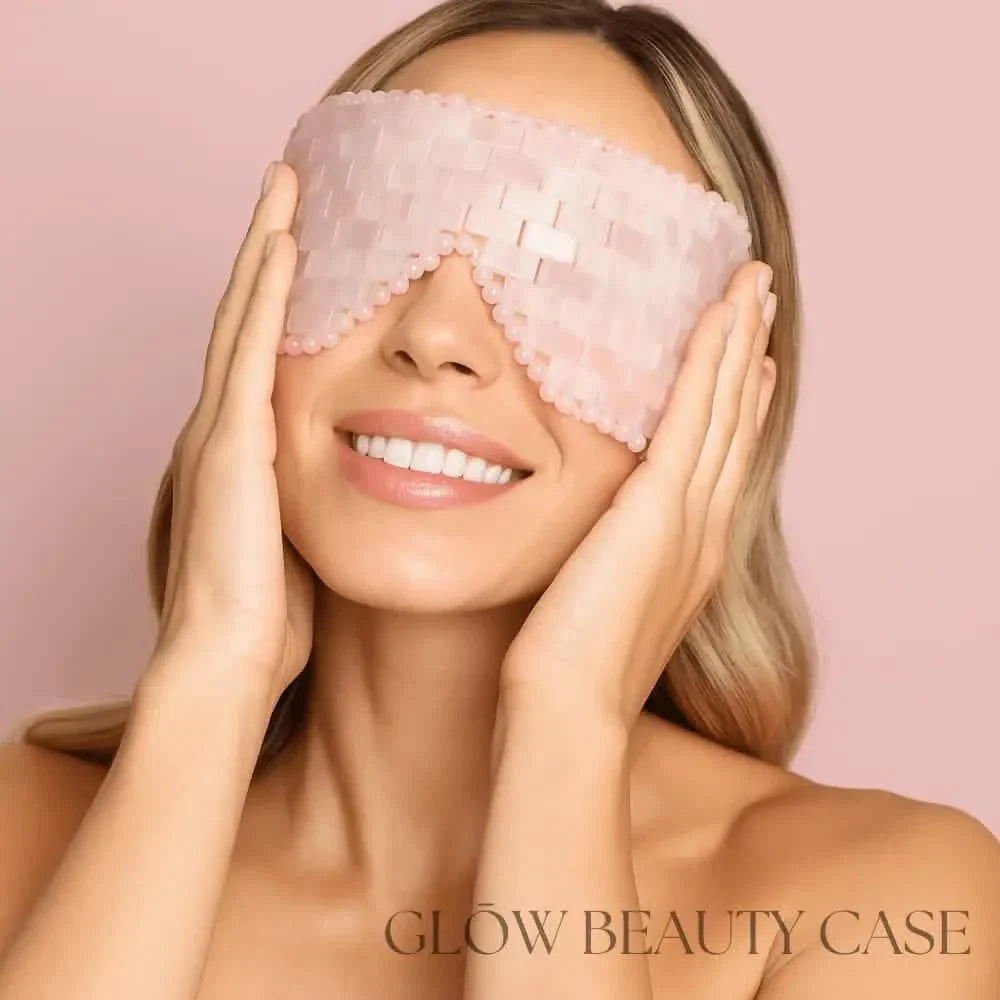 Reviving Rose Pink Quartz Authentic Eye Mask