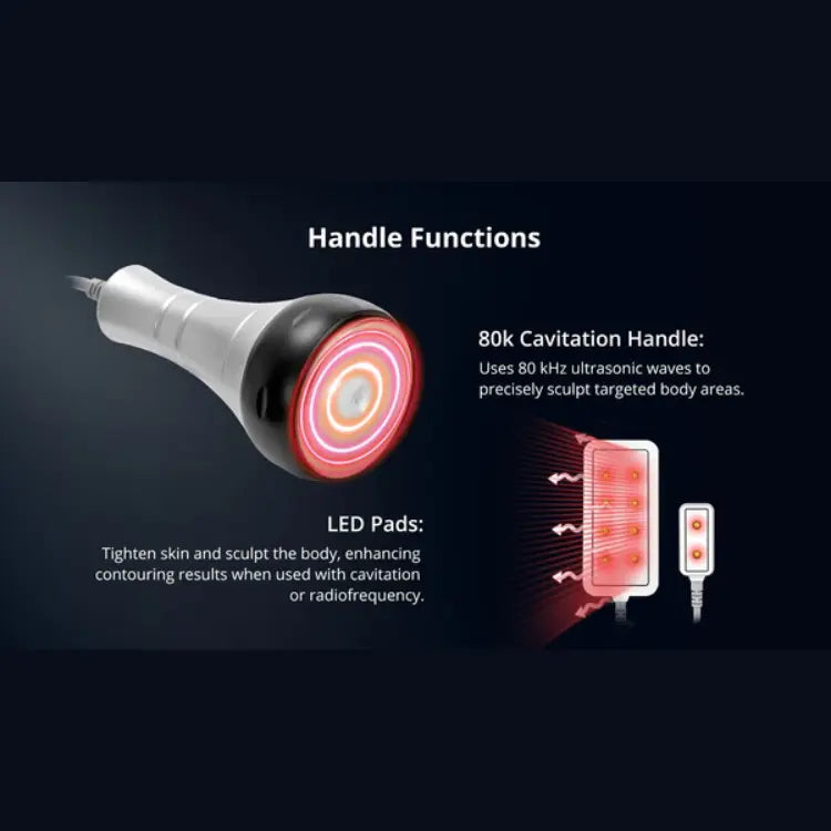 80K Ultrasonic Cavitation Machine - 9 In 1