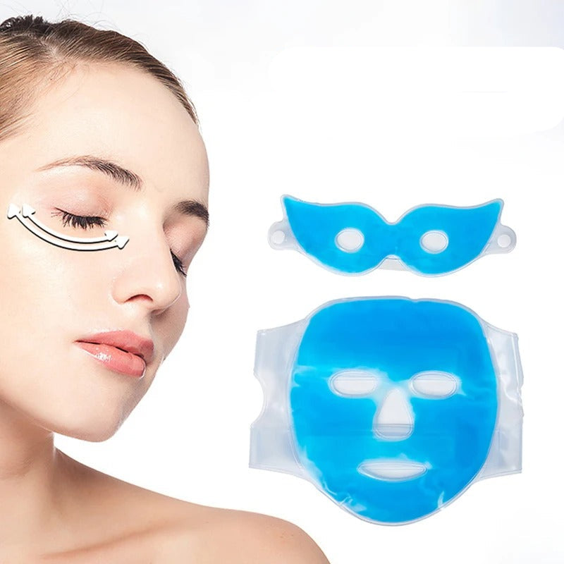 Cold & Hot Gel Facial Mask – Reusable Eye Puffiness