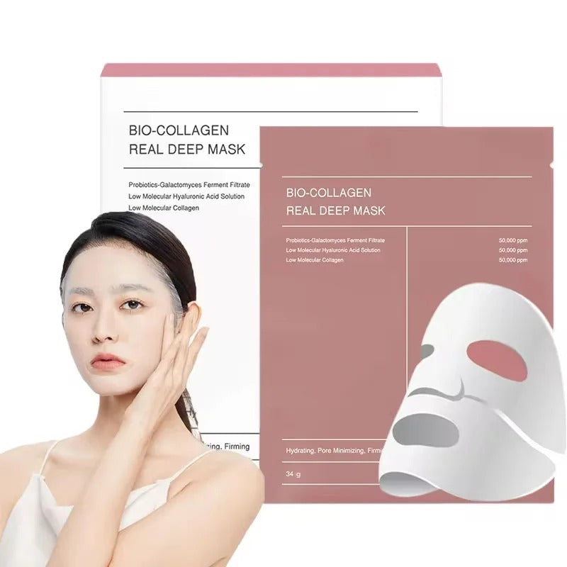 Bio-Collagen Night Masks – Deep Moisturizing & Firming Brightening Face Treatment