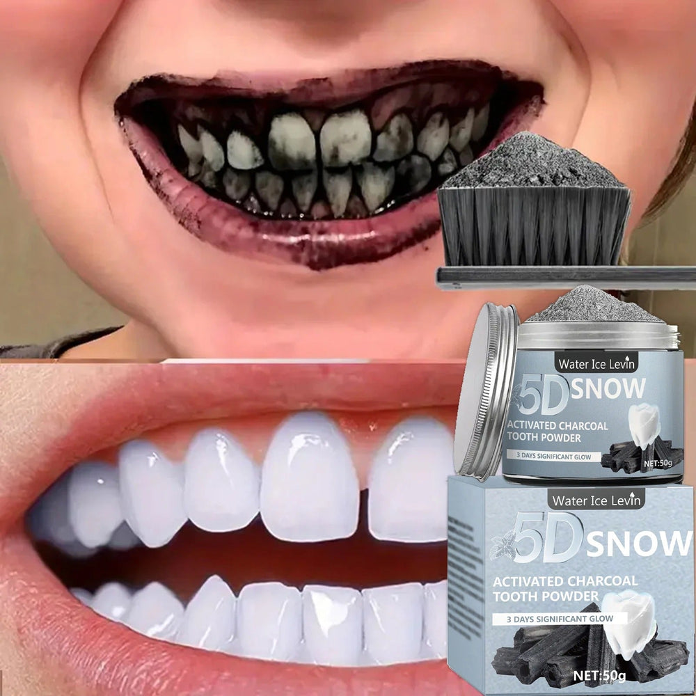 Bamboo Charcoal Tooth Whitening Powder