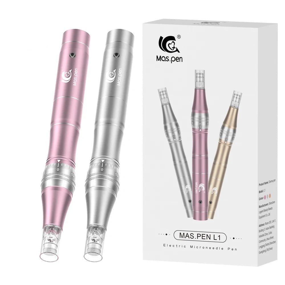 Wireless Microneedling Derma Pen L1 – Skin Rejuvenation Tool with 2x 36-Pin Cartridges