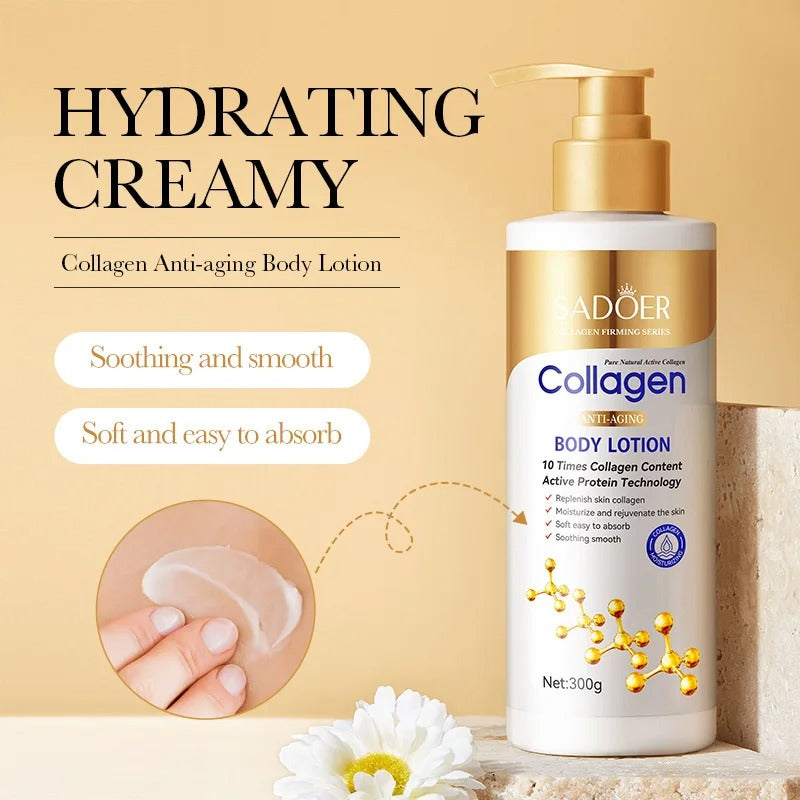 Collagen Milk Whitening Cream for Face and Body Care