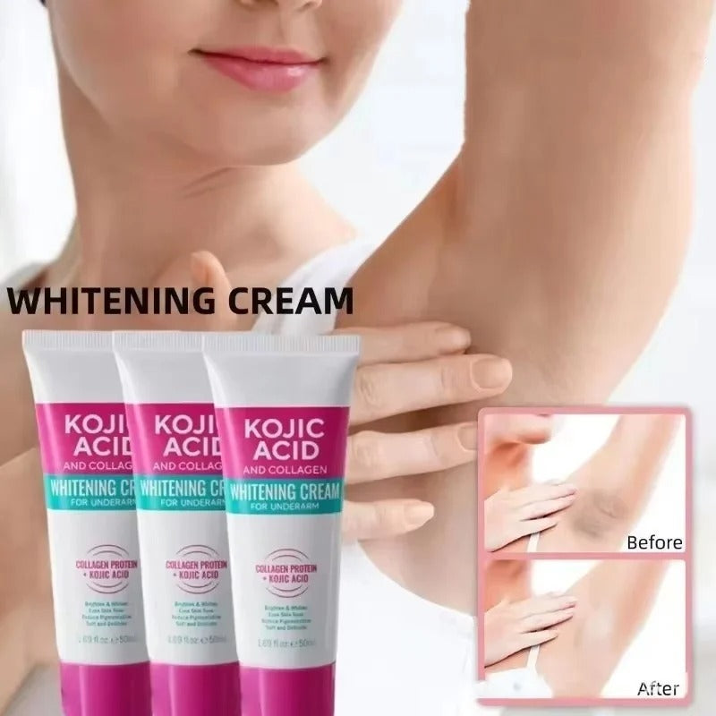 Collagen Underarm Whitening Cream with Kojic Acid and Moisturizer
