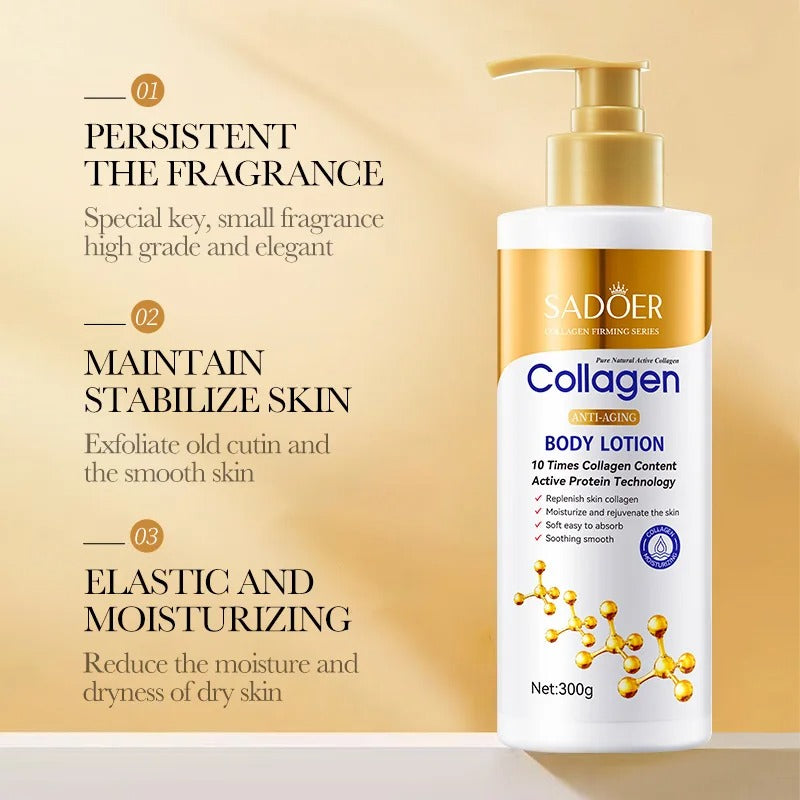 Collagen Milk Whitening Cream for Face and Body Care