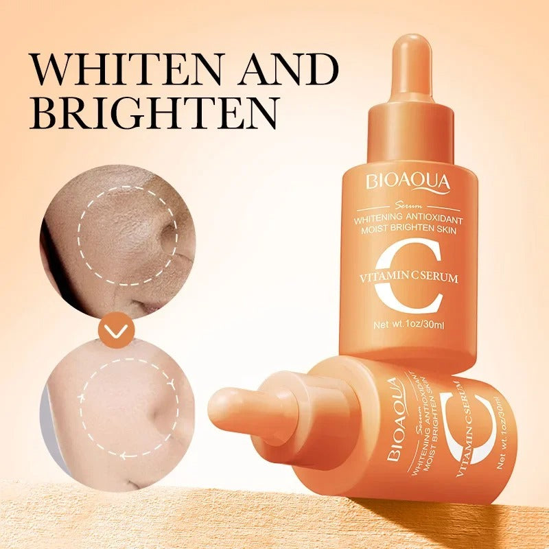 Vitamin C, Retinol & Hyaluronic Acid Serum – Anti-Wrinkle & Whitening Set (3pcs)