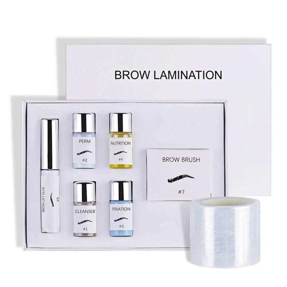 Brow Lamination & Lash Lift Kit – Semi-Permanent Brow Lift and Eyelash Perming Set