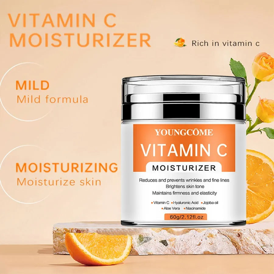 Vitamin C Face Cream – Whitening, Anti-Aging & Dark Spot Remover