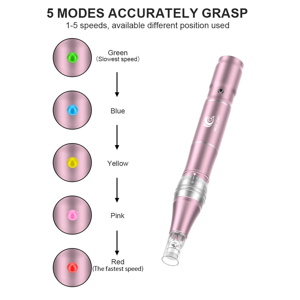 Wireless Microneedling Derma Pen L1 – Skin Rejuvenation Tool with 2x 36-Pin Cartridges