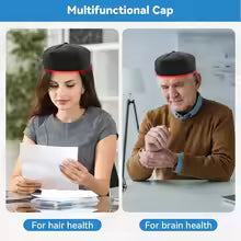 Red Light Therapy Cap – Infrared LED Hair Growth Helmet
