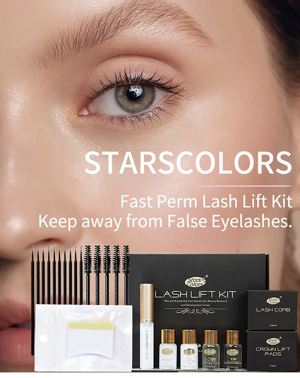 5–8 Minute Quick Lash Lift Kit – Fast Eyelash Perming & Curling Set for Salon or Home Use