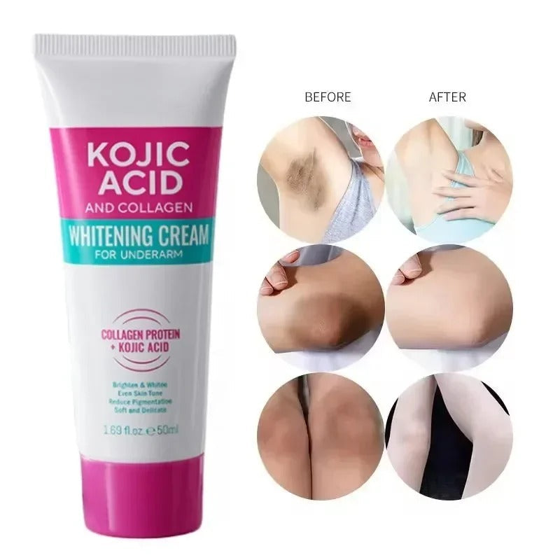 Collagen Underarm Whitening Cream with Kojic Acid and Moisturizer
