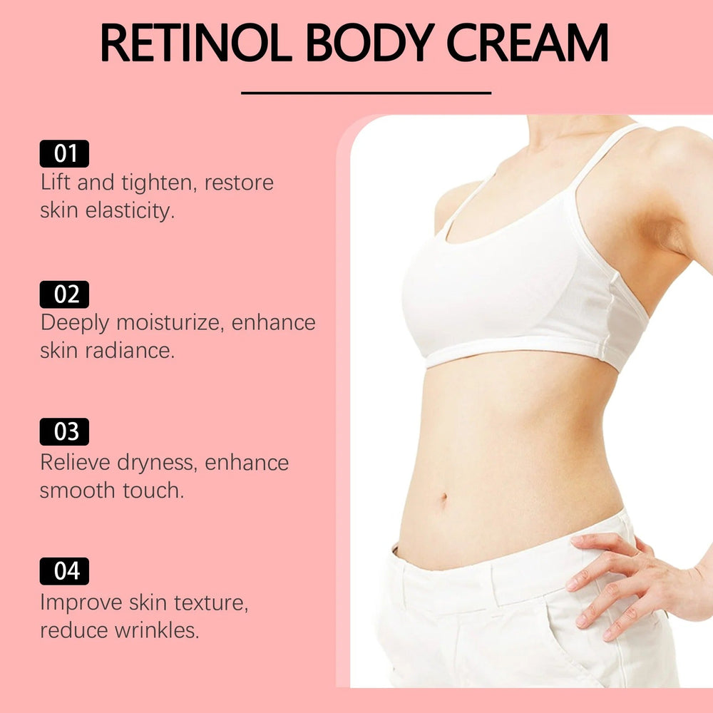 Retinol Body Lotion for Firming, Lifting, and Cellulite Care