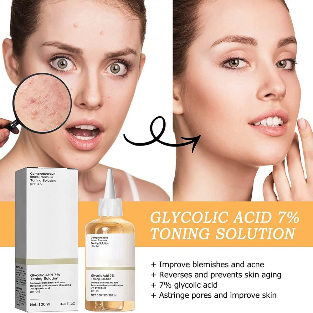 Glycolic Acid 7% Exfoliating Toning Solution