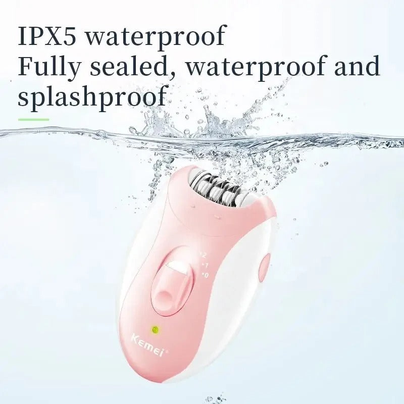 Rechargeable Women’s Electric Epilator – Facial & Body Hair Remover