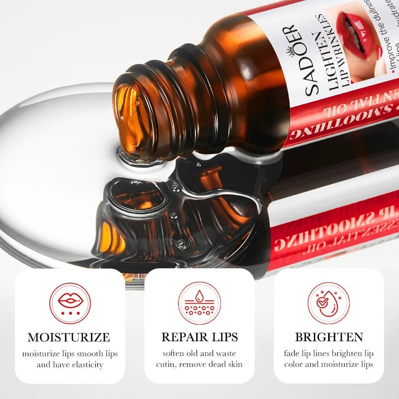 Lip Plumping Serum Oil with Hyaluronic Acid and Moisturiser
