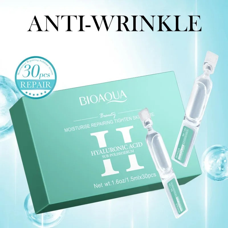 Retinol, Vitamin C & Hyaluronic Acid Serum – Moisturizing & Firming Facial Essence (30pcs)