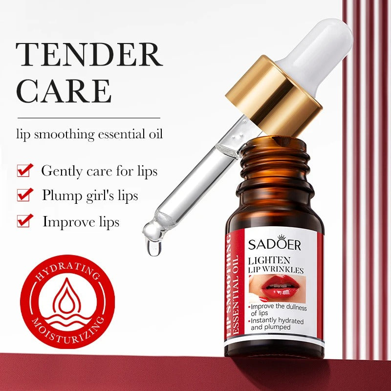 Lip Plumping Serum Oil with Hyaluronic Acid and Moisturiser
